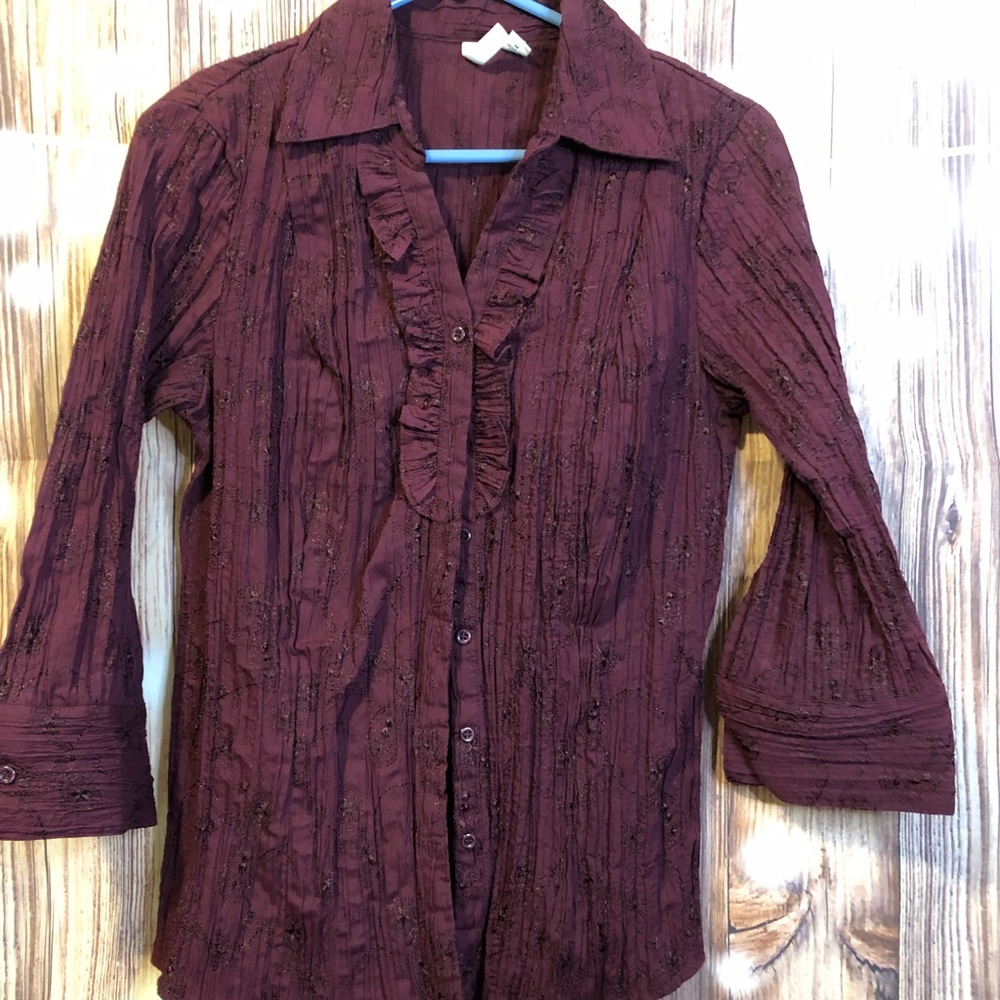Button Down Blouse